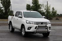 Toyota Hilux 2015– Etusuoja QT008 (ruostumaton teräs) kuva 3