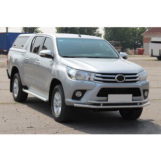 Keulasuoja ST018 (ruostumaton teräs) Toyota Hilux 2015– kuva 2
