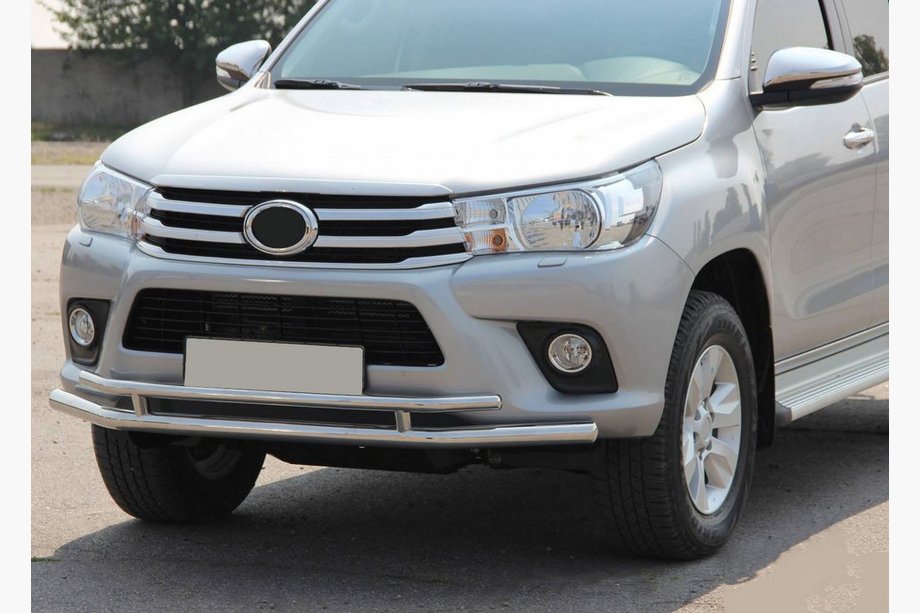 Toyota Hilux 2015– Keulasuoja ST018 (ruostumaton teräs) Image