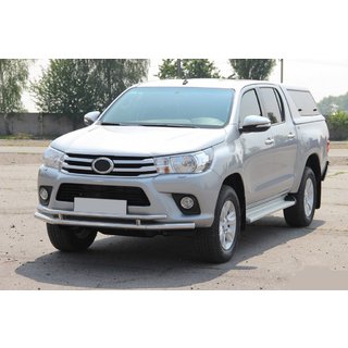Keulasuoja ST018 (ruostumaton teräs) Toyota Hilux 2015– kuva 4