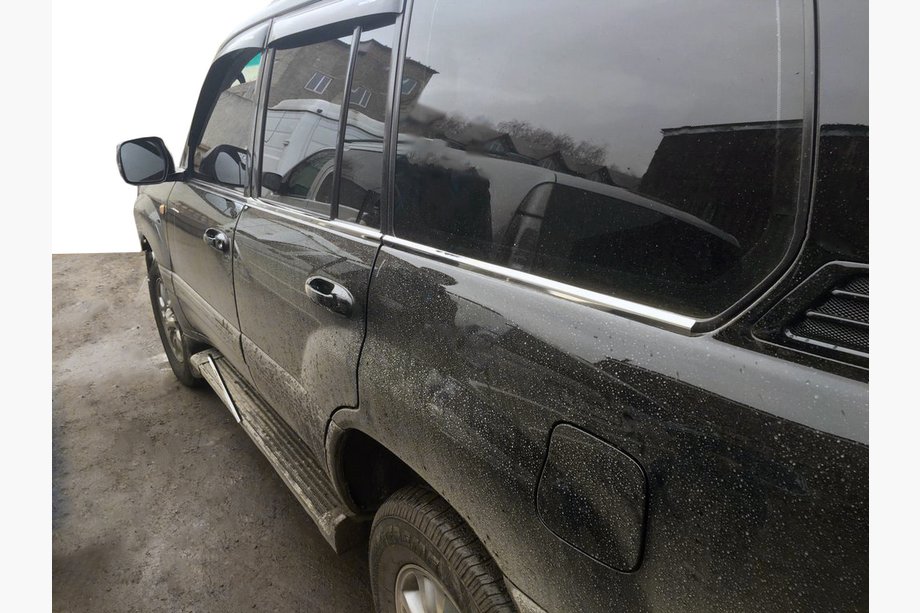 Lexus LX470 1998–2007 Ikkunalistat (6 kpl, ruostumaton teräs) Image