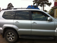 Toyota Land Cruiser Prado 120 2002–2009 Ikkunoiden ulkoreunalistat (6 kpl, RST) OmsaLine – italialainen ruostumaton teräs kuva 4