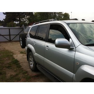 Ikkunoiden ulkoreunalistat (6 kpl, RST) Toyota Land Cruiser Prado 120 2002–2009 kuva 3