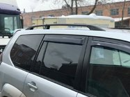 Toyota Land Cruiser Prado 120 2002–2009 Mustat turkkilaiset kattokaiteet Muoviset jalat kuva 6