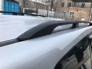 Toyota Land Cruiser Prado 120 2002–2009 Mustat turkkilaiset kattokaiteet Muoviset jalat kuva 2
