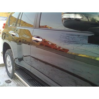 Ovenkahvan suojakuoret (4 kpl, ruostumaton teräs) Toyota Land Cruiser Prado 150 2009–2023 kuva 3