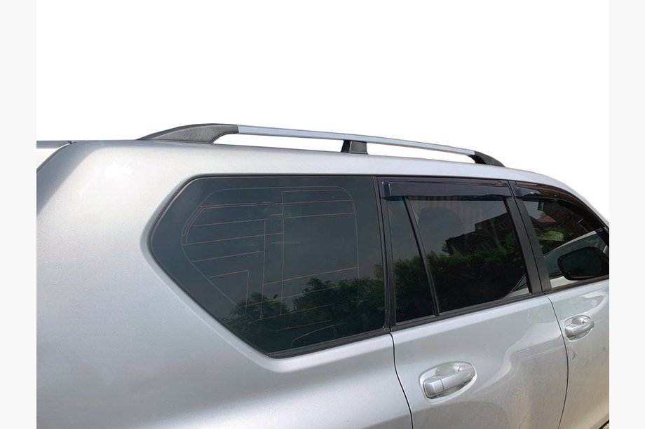 Toyota Land Cruiser Prado 150 2009–2023 Kattokaiteet, turkkilainen design (kromi, 2 kpl) Image