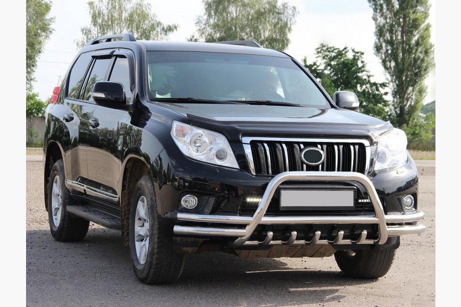 Toyota Land Cruiser Prado 150 2009–2023 Karjapuskuri WT003-2-Plus (ruostumaton teräs) Image