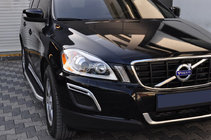 Volvo XC60 2009–2017 Fullmond sivuportaat (2 kpl, alumiini) kuva 1