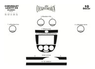 Chevrolet Lacetti 2003–2024 Kojelaudan peitelistat HB/SW (Meric) Puukuosi kuva 6
