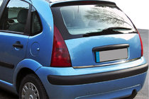Citroen C-3 2002–2009 Takaluukun alareunan suojalista (ruostumaton teräs) kuva 1