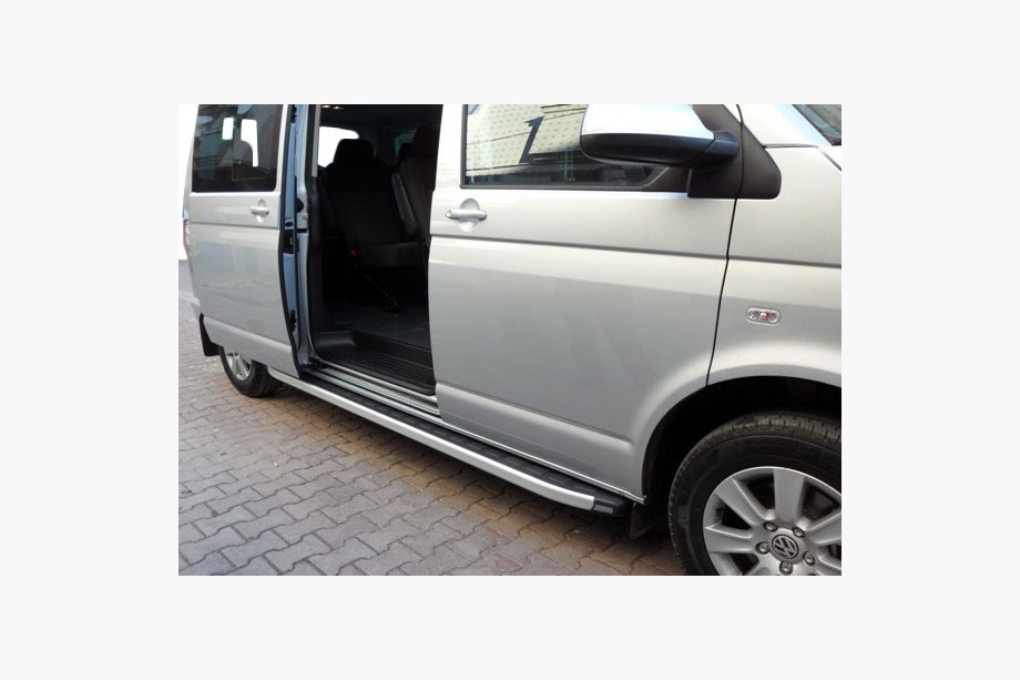 Volkswagen T4 Caravelle/Multivan 1990–2003 Fullmond sivuportaat (2 kpl, alumiini) Image