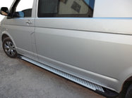 Volkswagen T5 Multivan 2003–2010 Sivuporrast X5-tyyppi (2 kpl, alumiini) kuva 1