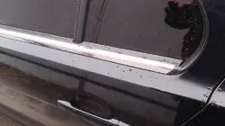 Mitsubishi Lancer X 2008– Ikkunoiden ulkoreunalistat (4 kpl, ruostumaton teräs) kuva 2