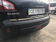 Nissan Qashqai 2007–2010 Tavaratilan lastausreunan suojalista (ruostumaton teräs) Carmos - turkkilainen teräs kuva 4