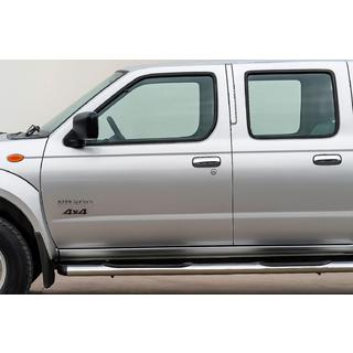 Ovenkahvan kromisuojat (4 kpl, ruostumaton teräs) Nissan NP300 1999–2015 kuva 3