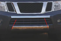 Nissan Navara 2006–2015 Etupuskurin suojalista (ruostumaton teräs) kuva 1