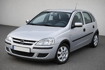 Opel Corsa C 2000–2006 Sivupeilien kuoret (2 kpl, ruostumaton teräs) kuva 1