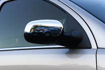 Opel Corsa C 2000–2006 Sivupeilien kuoret (2 kpl, ruostumaton teräs) kuva 2