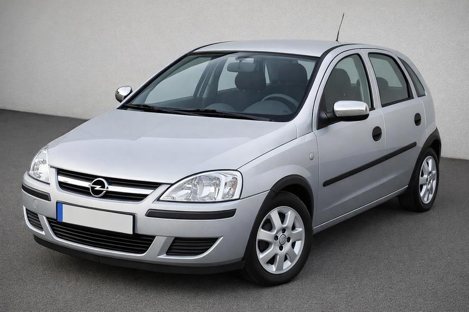 Opel Corsa C 2000–2006 Sivupeilien kuoret (2 kpl, ruostumaton teräs) Image