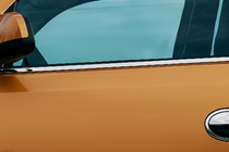 Opel Corsa C 2000–2006 Ikkunoiden ulkolistat (4 kpl, ruostumaton teräs) kuva 2