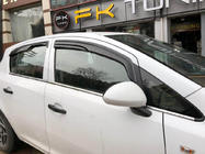 Opel Corsa D 2007–2014 Ikkunankehyksen ulkolistat (4 kpl, ruostumaton teräs) OmsaLine – italialainen ruostumaton teräs kuva 1