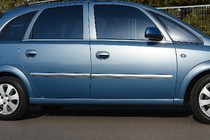 Opel Meriva 2002–2010 Ovilistat (4 kpl, ruostumaton teräs) kuva 1