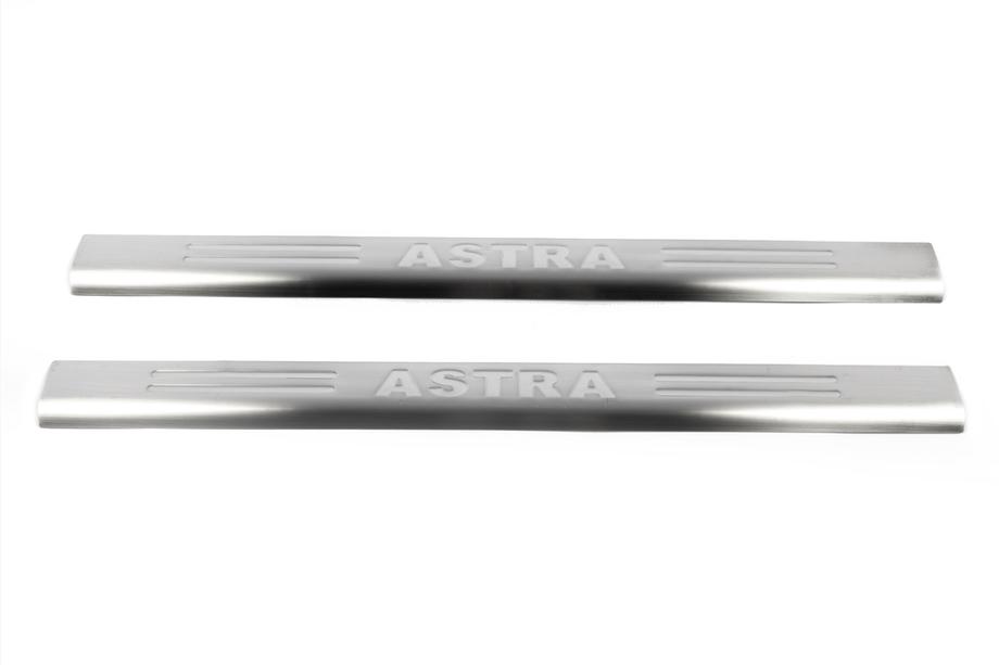 Opel Astra G Classic 1998–2012 Omsa kynnyslistat (ruostumaton teräs) Sedan/HB (4 kpl) Kuva 2