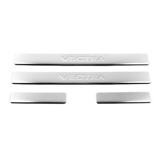 Kynnyslistat (Omsa, 4 kpl, ruostumaton teräs) kuva 2