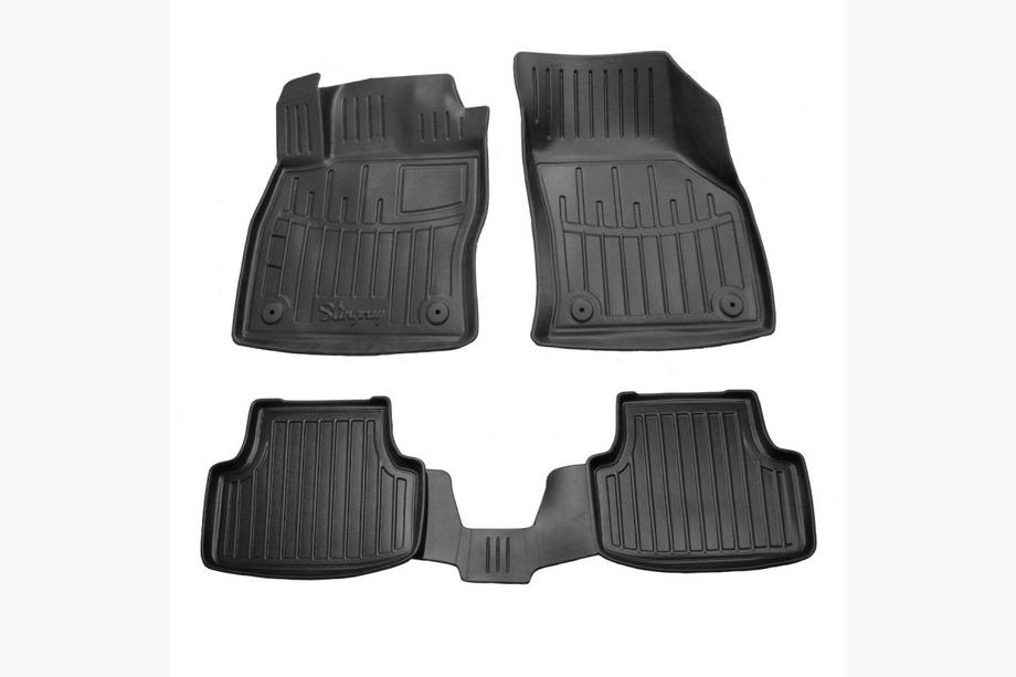 Skoda Octavia III A7 2013–2019 Stingray 3D kumimatot matkustamoon (5 kpl) Image