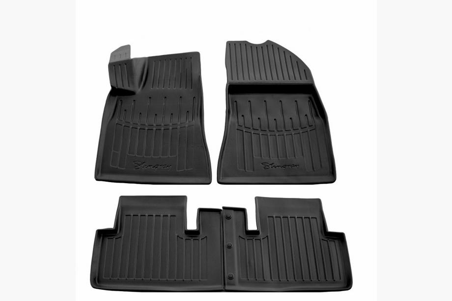 Tesla Model 3 2017– Stingray 3D lattiamattosarja (4 kpl, polyuretaani) Image
