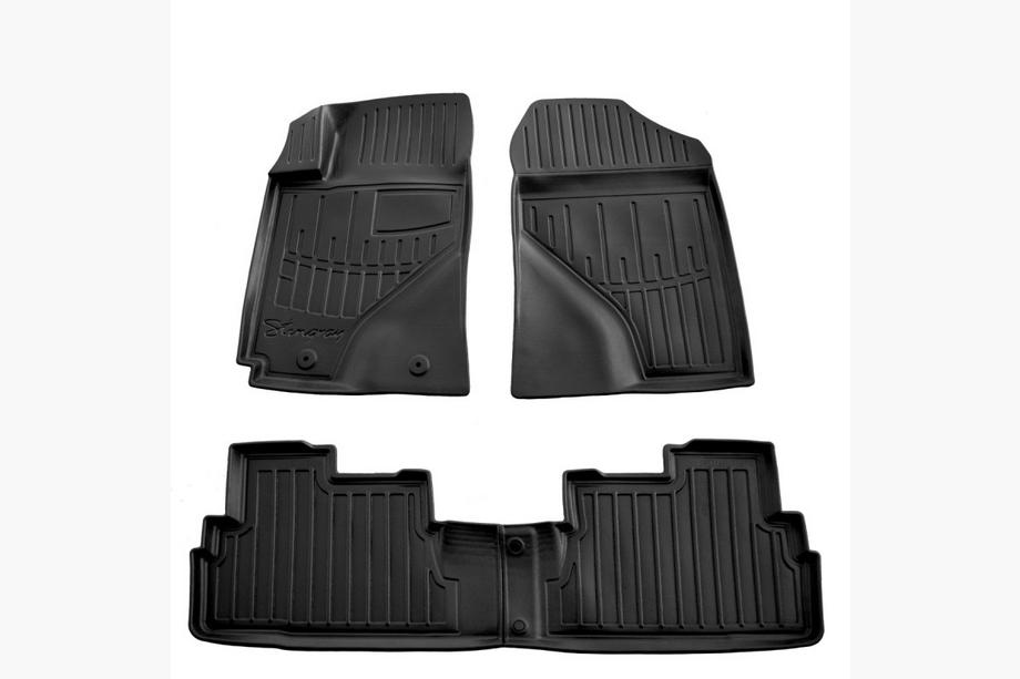 Toyota Corolla Verso 2004–2009 Stingray 3D lattiamattosarja (4 kpl, polyuretaani) Image