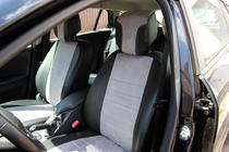 Renault Megane III 2009–2016 Auton istuinsuojat ekonahka + kangas + Antara Antara A0010 (täysi sisustasarja) kuva 2
