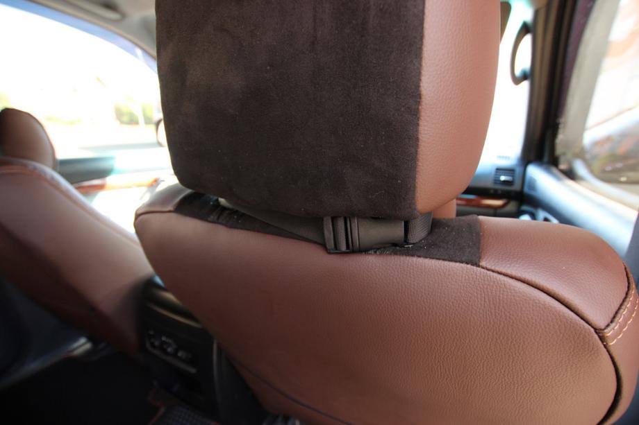 Toyota Land Cruiser Prado 120 2002–2009 Istuinsuojasarja keinonahka + kangas + Alcantara Antara A088 (täydellinen sisusta) Kuva 18