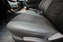 Volkswagen Passat B5 1997–2005 Istuinsuojasarja ekonahka+kangas+Alcantara Antara A001 (täysi sisustasarja) kuva 2