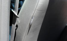 Volkswagen Golf 6 2008–2014 Istuinsuojasarja ekonahka+kangas+Alcantara Antara A001 (täysi sisustasarja) kuva 10