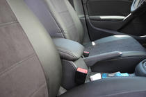 Volkswagen Golf 6 2008–2014 Istuinsuojasarja ekonahka+kangas+Alcantara Antara A001 (täysi sisustasarja) kuva 5