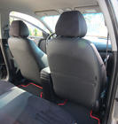 Hyundai Accent 2011–2017 Istuinsuojasarja ekonahka+kangas+Alcantara Antara A001 (täysi sisustasarja) kuva 7