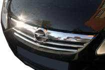 Opel Corsa D 2007–2014 Etusäleikön listat (3-os., ruostumaton teräs) kuva 1