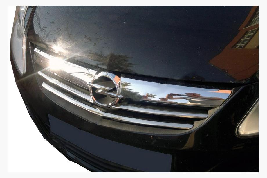 Opel Corsa D 2007–2014 Etusäleikön listat (3-os., ruostumaton teräs) Image