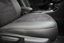 Volkswagen Passat B7 2012–2015 Istuinsuojasarja ekonahka+kangas+Alcantara Antara A001 (täysi sisustasarja) kuva 15