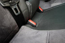 Skoda Octavia II A5 2006–2010 Istuinsuojasarja ekonahka+kangas+Alcantara Antara A001 (täysi sisustasarja) kuva 12