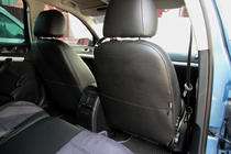 Skoda Octavia II A5 2006–2010 Istuinsuojasarja ekonahka+kangas+Alcantara Antara A001 (täysi sisustasarja) kuva 13