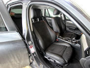 BMW X1 E84 2009–2015 Istuinsuojasarja ekonahka+kangas+Alcantara Antara A001 (täysi sisustasarja) kuva 3