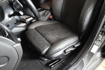 BMW X1 E84 2009–2015 Istuinsuojasarja ekonahka+kangas+Alcantara Antara A001 (täysi sisustasarja) kuva 8