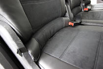 Volkswagen Touran 2003–2010 Istuinsuojasarja ekonahka+kangas+Alcantara Antara A001 (täysi sisustasarja) kuva 4