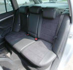 Skoda Octavia II A5 2010–2013 Istuinsuojasarja ekonahka+kangas+Alcantara Antara A001 (täysi sisustasarja) kuva 6