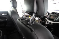 Dodge Journey 2008–2020 Istuinsuojat keinonahka+kangas+antara Antara A001 (3 riviä) kuva 8