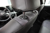 Toyota Yaris/Yaris Cross (XP210) 2020– Istuinsuojasarja ekonahka+kangas+Alcantara Antara A001 (täysi sisustasarja) kuva 8