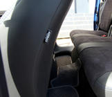 Volkswagen Caddy 2010–2015 Auton istuinsuojat keinonahka + kangas + alcantara Antara A001b (täysi sarja, koko sisusta) kuva 2